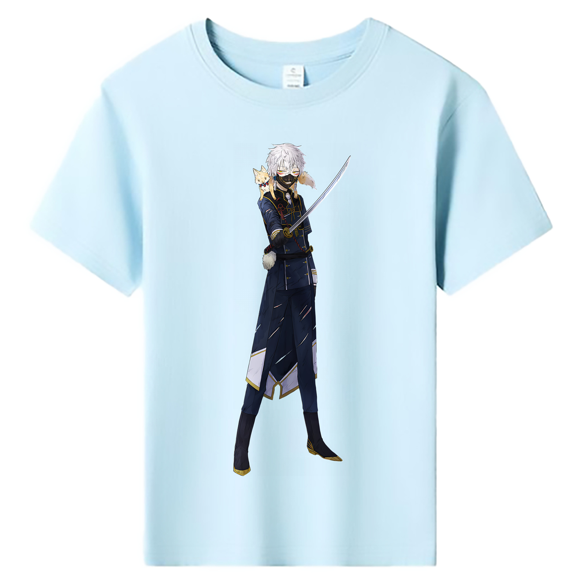 （画像用） 刀剣乱舞 Touken Ranbu 綿100％キッズTシャツ（フロントプリント）